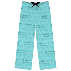 Hanukkah Womens Pajama Pants - L (Personalized)
