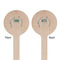 Hanukkah Wooden 6" Stir Stick - Round - Double Sided - Front & Back