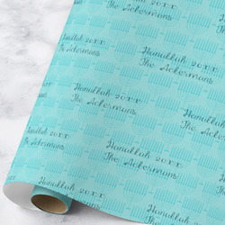 Hanukkah Wrapping Paper Roll - Large - Matte (Personalized)