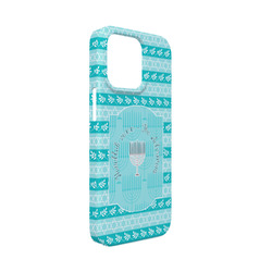 Hanukkah iPhone Case - Plastic - iPhone 13 Mini (Personalized)