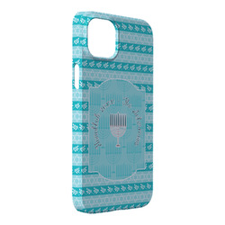 Hanukkah iPhone Case - Plastic - iPhone 14 Plus (Personalized)