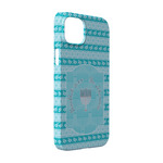 Hanukkah iPhone Case - Plastic - iPhone 14 Pro (Personalized)