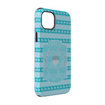 Hanukkah iPhone Case - Rubber Lined - iPhone 14 (Personalized)