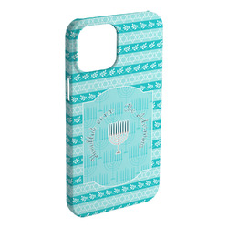 Hanukkah iPhone Case - Plastic - iPhone 15 Plus (Personalized)