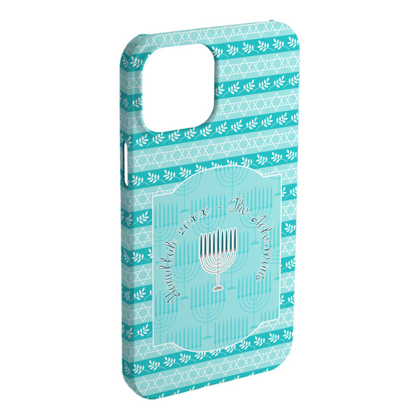 Custom Hanukkah iPhone Case - Plastic (Personalized)