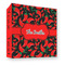 Chili Peppers 3 Ring Binders - Full Wrap - 3" - FRONT