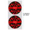 Chili Peppers 5" Multipurpose Round Label - Sheet