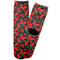 Chili Peppers Adult Crew Socks - Single Pair - Front and Back