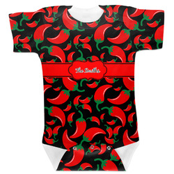 Chili Peppers Baby Bodysuit 6-12 w/ Name or Text