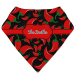 Chili Peppers Bandana Bib (Personalized)