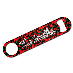 Chili Peppers Bar Bottle Opener w/ Name or Text