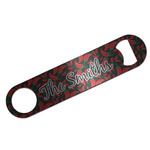 Chili Peppers Bar Bottle Opener - Silver w/ Name or Text