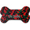 Chili Peppers Ceramic Flat Ornament - Bone Front & Back Double Print