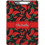 Chili Peppers Clipboard (Personalized)