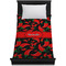 Chili Peppers Duvet Cover - Twin XL - On Bed - No Prop