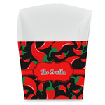 Chili Peppers French Fry Favor Boxes (Personalized)