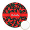 Chili Peppers Icing Circle - Medium - Front