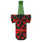 Chili Peppers Jersey Bottle Cooler - Set of 4 - FRONT (on bottle)