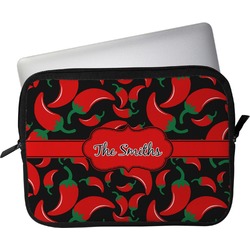 Chili Peppers Laptop Sleeve / Case - 15" (Personalized)