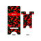 Chili Peppers Large Phone Stand - Front & Back