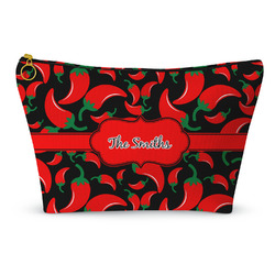 Chili Peppers Makeup Bag - Small - 8.5"x4.5" (Personalized)