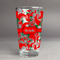 Chili Peppers Pint Glass - Full Fill w Transparency - Front/Main