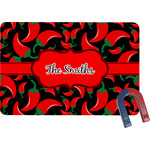 Chili Peppers Rectangular Fridge Magnet (Personalized)