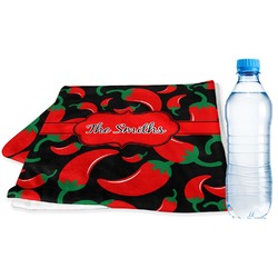 Chili Peppers Sports & Fitness Towel (Personalized)