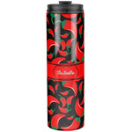 Chili Peppers Stainless Steel Skinny Tumbler - 20 oz (Personalized)