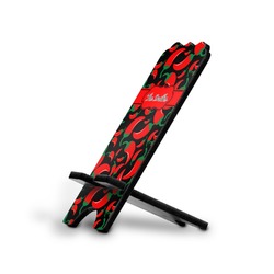 Chili Peppers Stylized Cell Phone Stand - Small w/ Name or Text