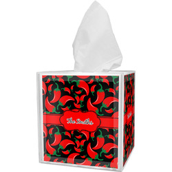 Chili Peppers Tissue Box Cover (Personalized)