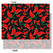 Chili Peppers Tissue Paper - Heavyweight - Large - Front & Back