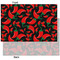 Chili Peppers Tissue Paper - Heavyweight - XL - Front & Back