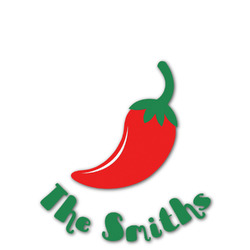 Chili Peppers Graphic Decal - Small (Personalized)