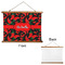 Chili Peppers Wall Hanging Tapestry - Landscape - APPROVAL