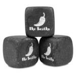 Chili Peppers Whiskey Stone Set - Set of 3 (Personalized)