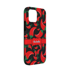 Chili Peppers iPhone Case - Rubber Lined - iPhone 13 Mini (Personalized)