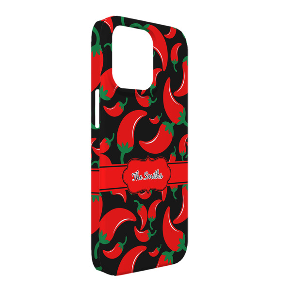 Custom Chili Peppers iPhone Case - Plastic - iPhone 13 Pro Max (Personalized)