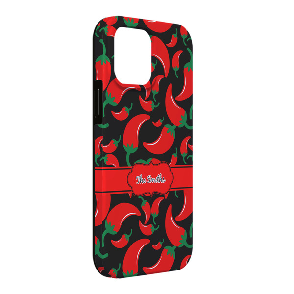 Custom Chili Peppers iPhone Case - Rubber Lined - iPhone 13 Pro Max (Personalized)