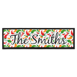 Colored Peppers Bar Mat (Personalized)