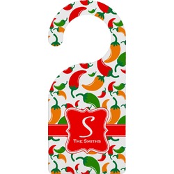Colored Peppers Door Hanger (Personalized)