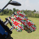 Colored Peppers Golf Club Iron Cover - Set of 9 (Personalized)