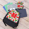 Colored Peppers Large Backpack - Black - With Stuff