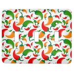 Colored Peppers Light Switch Cover (3 Toggle Plate)