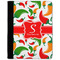 Colored Peppers Medium Padfolio - FRONT