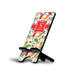 Colored Peppers Cell Phone Stand (Small) (Personalized)