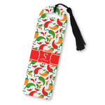 Colored Peppers Plastic Bookmark (Personalized)