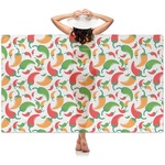Colored Peppers Sheer Sarong