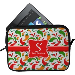Colored Peppers Tablet Case / Sleeve - Small (Personalized)