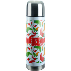 Colored Peppers Stainless Steel Thermos (Personalized)
